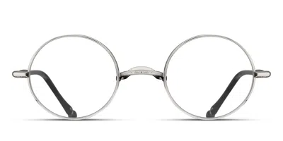 Matsuda M3131 Pw Men's Glasses Silver Size 45 - Free Lenses - Blue Light Block Available In Palladium,white