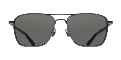 Matsuda M3135 Mbk Occhiali Da Sole Neri Per Uomo In Matte Black