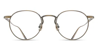 Matsuda M3140 - Brushed Gold / 50 Rx Glasses In Gray