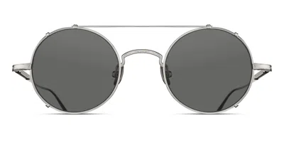 Matsuda M3143 - Palladium White / Grey Glasses In Gray
