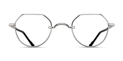 Matsuda M3144 Pw Men's Glasses Silver Size 46 - Free Lenses - Blue Light Block Available