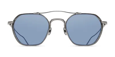 Matsuda M3145 As Occhiali Da Sole Argentati Per Uomo In Antique Silver