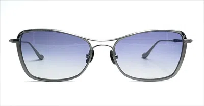 Matsuda M3147 - Brushed Silver Sunglasses