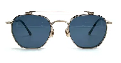 MATSUDA M3148 - BRUSHED GOLD SUNGLASSES
