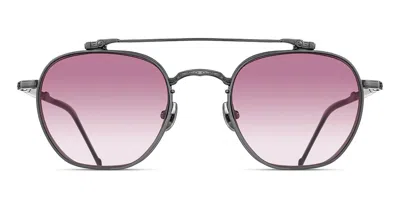 Matsuda M3148 Rtm Men's Sunglasses Silver Size 48 In Ruthenium