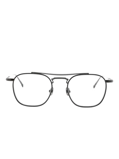 Matsuda M3149 Geometric-frame Glasses In Black