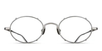 Matsuda M3150 Pw Men's Glasses Silver Size 50 - Free Lenses - Blue Light Block Available In Gold