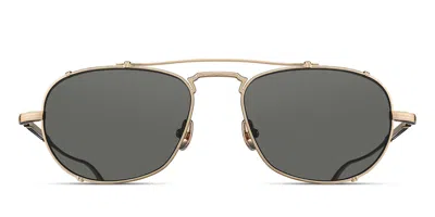 Matsuda M3151 Bg Men's Sunglasses Gold Size 54 In Brushed Gold