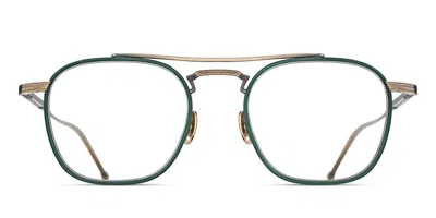 Matsuda M3157 Ag-bgn Men's Glasses Green Size 51 - Free Lenses - Blue Light Block Available