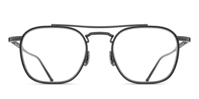 Matsuda M3157 Rtm-mbk Men's Glasses Black Size 51 - Free Lenses - Blue Light Block Available In Ruthenium,matte Black