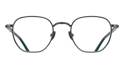 Matsuda M3161 Rtm Men's Glasses Silver Size 48 - Free Lenses - Blue Light Block Available In Ruthenium