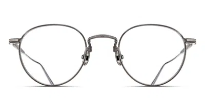 Matsuda M3165 As Men's Glasses Silver Size 48 - Free Lenses - Blue Light Block Available In Gray