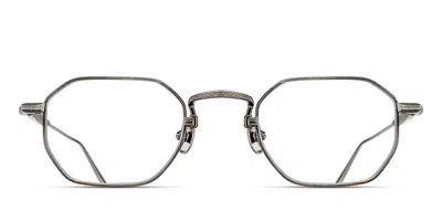 Matsuda M3166 As Men's Glasses Silver Size 46 - Free Lenses - Blue Light Block Available In Black