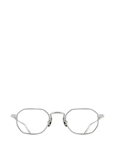 Matsuda M3166 Geometric-frame Glasses In Silver