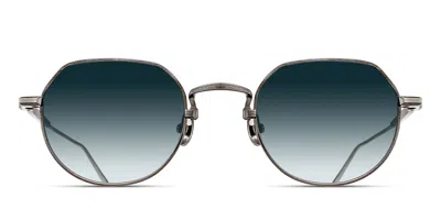 Matsuda M3167 As Men's Sunglasses Silver Size 49 In Antique Silver