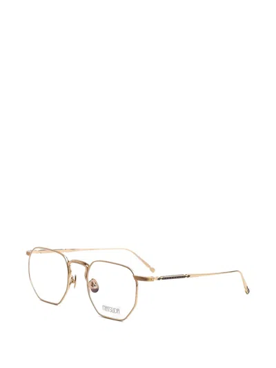 Matsuda M3173 Geometric-frame Glasses In Gold
