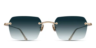 Matsuda M5008 Bg Men's Sunglasses Gold Size 51 In Brushed Gold