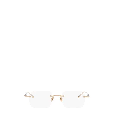 Matsuda M5008 Plain Lens In Brushed Gold