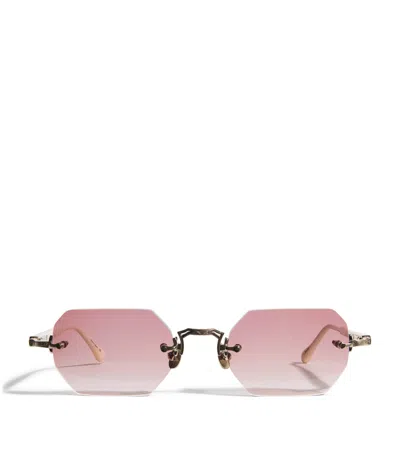 Matsuda M5010 Octagonal Sunglasses In Brown