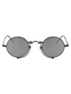 Matsuda Matte Black Titanium Sunglasses In Gray