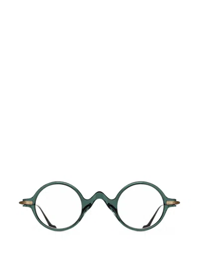 Matsuda Mxmf1 Round-frame Glasses In Green