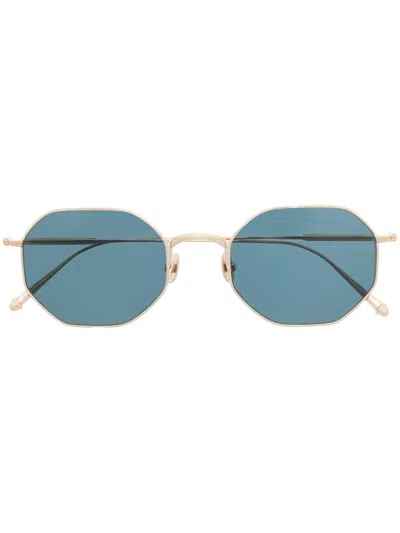Matsuda Octagonal-frame Sunglasses In Gold