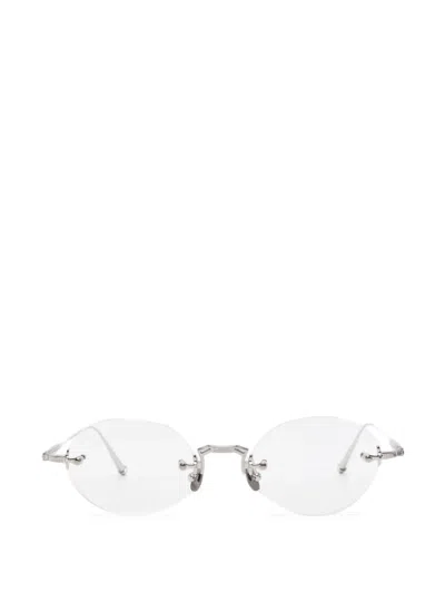 Matsuda Oval-frame Glasses In Gray