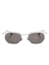Matsuda Oval-frame Sunglasses In Grey
