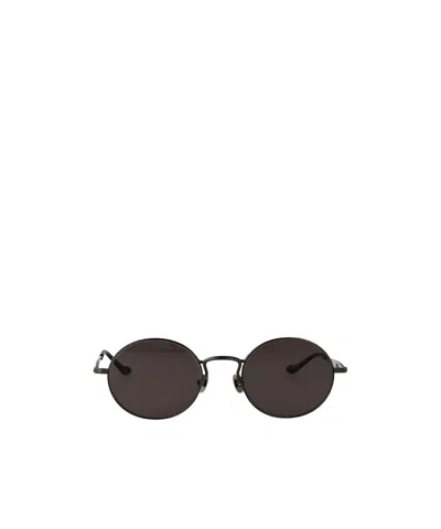 Matsuda Oval Sunglasses In Black