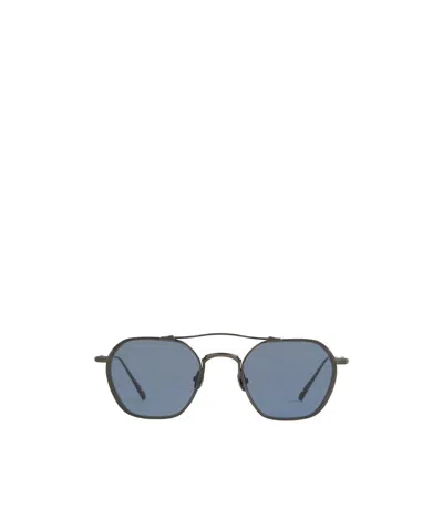 Matsuda Oval Sunglasses In Gray