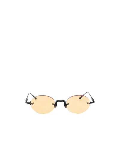 Matsuda Oval Sunglasses In Nude