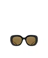 Matsuda Oversize-frame Sunglasses In Black