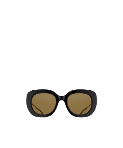 Matsuda Oversize-frame Sunglasses In Black