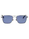 Matsuda Palladium White Metal Sunglasses In Blue