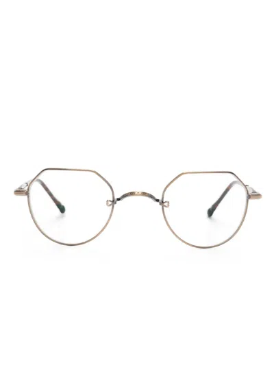 Matsuda Pantos-frame Glasses In Brown