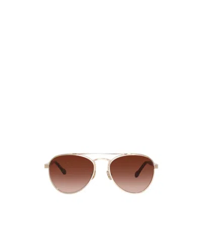 Matsuda Pilot-frame Sunglasses In Brown