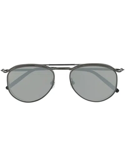Matsuda Pilot Frame Sunglasses In Grey