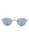 Matsuda Pilot-frame Tinted Sunglasses In Silver