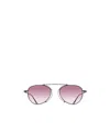 Matsuda Pilot-frame Titanium Sunglasses In Pink