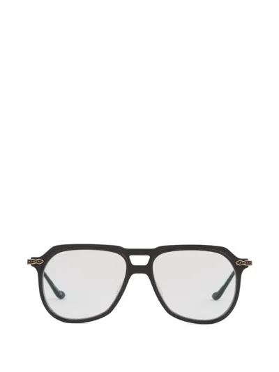 Matsuda Pilot-frame Glasses In Black