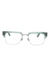 Matsuda Rectangle-frame Glasses In Brown