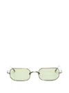Matsuda Rectangle-frame Sunglasses In Green