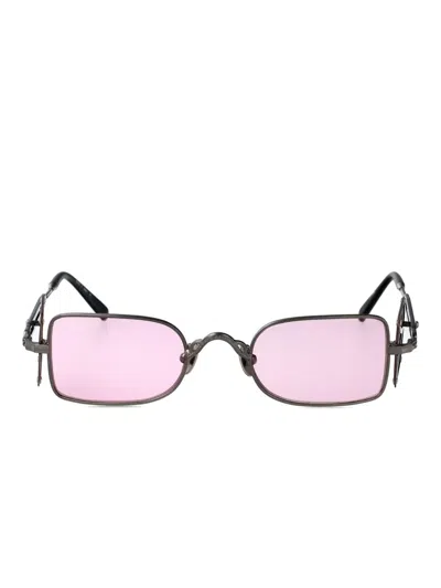 Matsuda Rectangle-frame Sunglasses In Grey