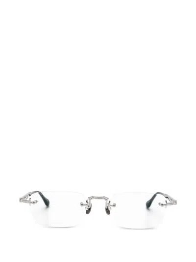 Matsuda Rimless Glasses In Black