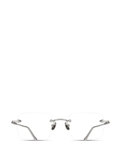 Matsuda Rimless Glasses In Metallic