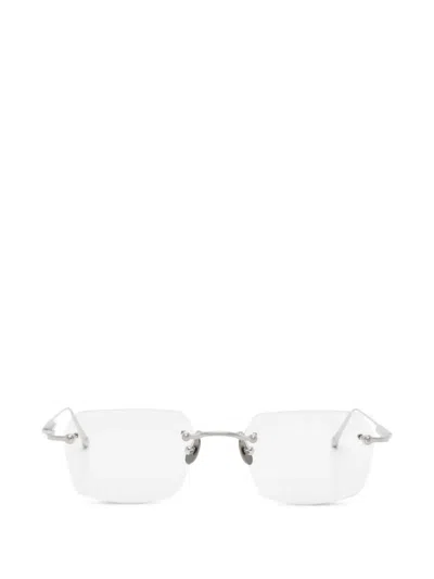 Matsuda Rahmenlose Brille In Silver