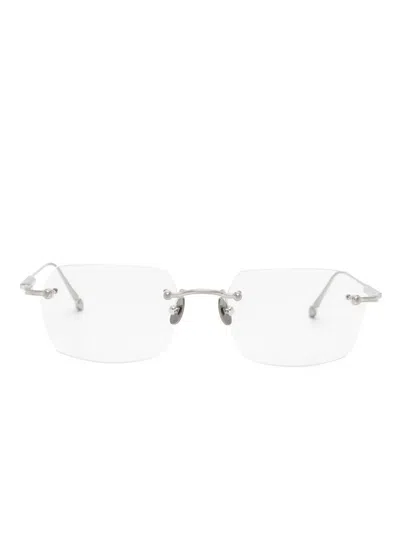 Matsuda 无框设计眼镜 In White