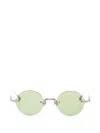 Matsuda Rimless Round-frame Sunglasses In Multi