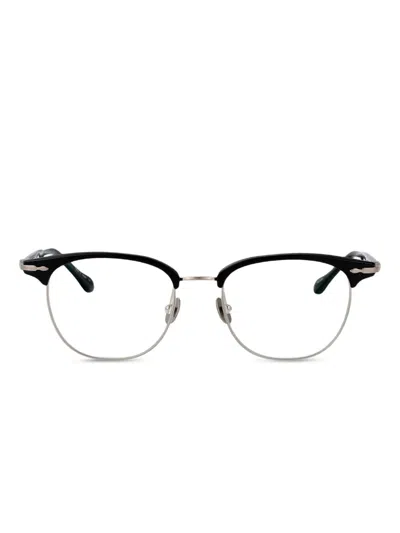 Matsuda Round-frame Glasses In Black