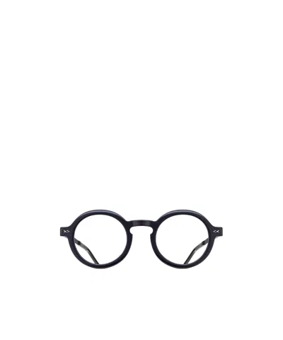Matsuda Round-frame Glasses In Black